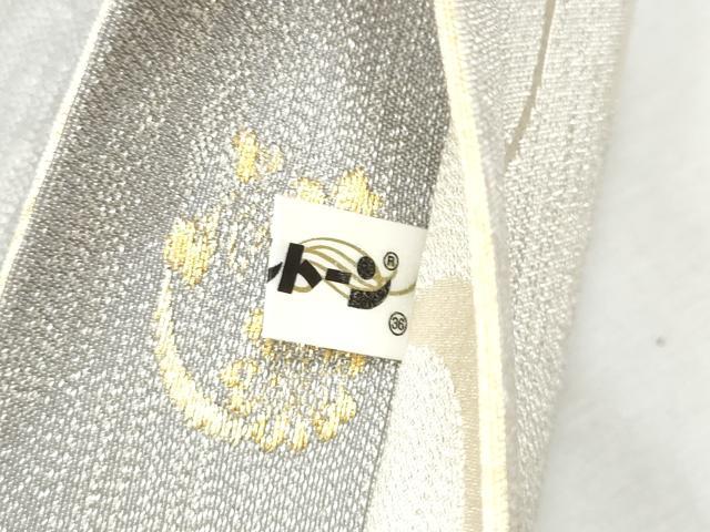 平和屋着物●両面 六通柄袋帯 唐織 枝垂れ桜文 金銀糸 正絹 逸品 CABD5632hy