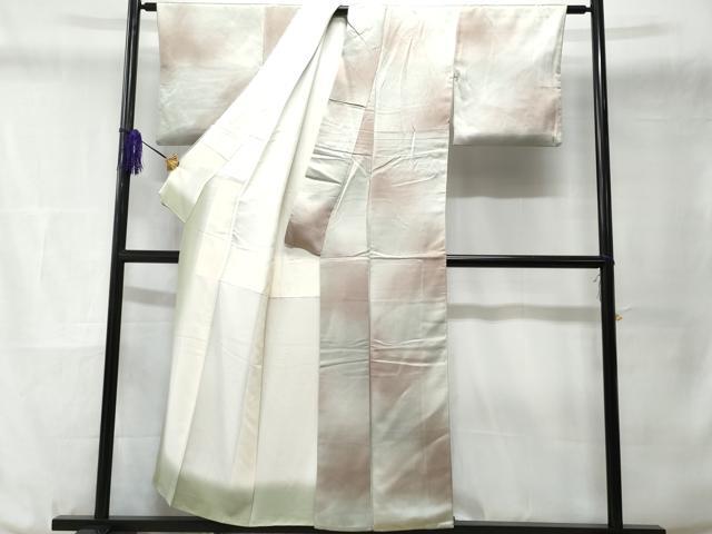 平和屋着物■上質な小紋 霞文 暈し染め 正絹 逸品 CABD6118fb