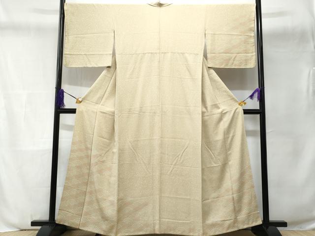 平和屋着物■訪問着 青海波 正絹 逸品 CABD6120fb
