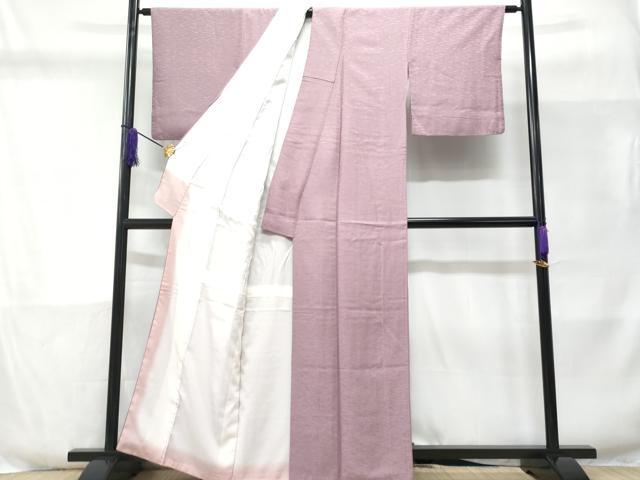 平和屋着物■江戸小紋 草花文 正絹 逸品 CABD6340fb