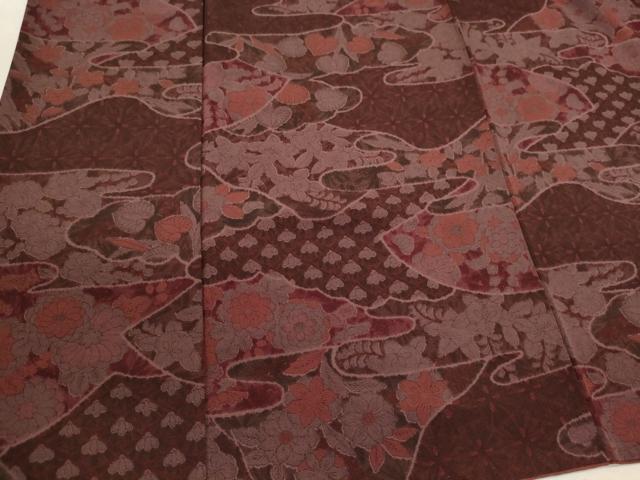 平和屋着物■上質な小紋 辻が花 正絹 逸品 CABD6408oy