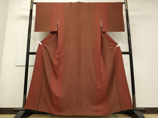 平和屋着物■上質な小紋 霞文 正絹 逸品 CABD6546oy