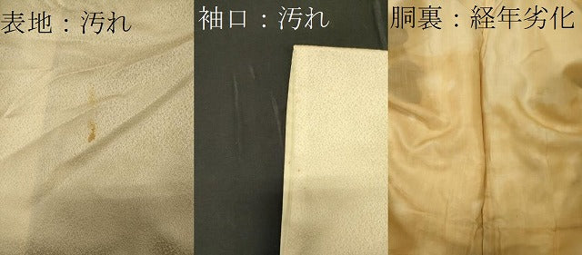 平和屋着物■訪問着 手描き 枝花文 正絹 逸品 CABD6567oy