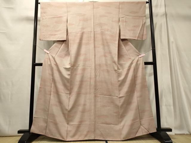 平和屋着物■上質な小紋 霞文 暈し染め 正絹 逸品 CABD6568oy