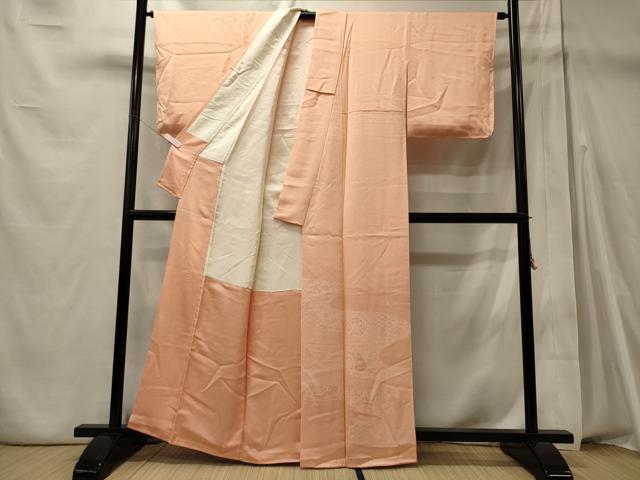 平和屋着物■豪華色留袖 吉祥花唐草文 正絹 逸品 CABD6570oy