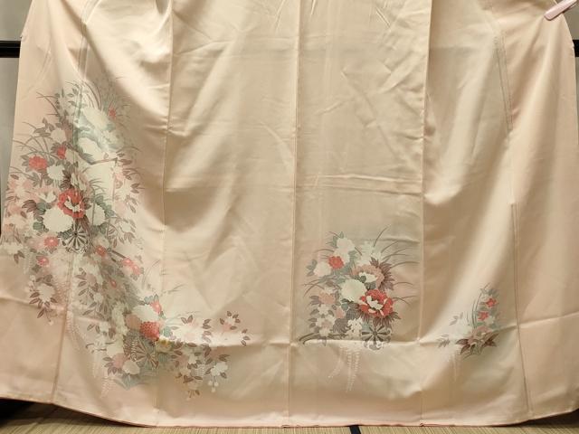 平和屋着物■訪問着 花車文 正絹 逸品 CABD6597oy