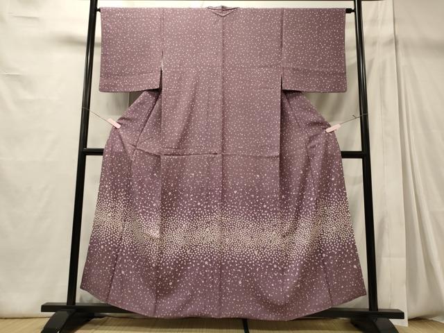 平和屋着物■訪問着 舞花びら文 正絹 逸品 CABD6671oy