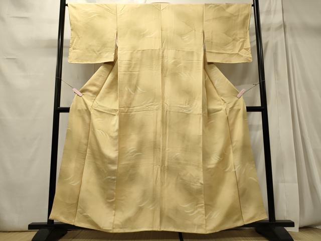 平和屋着物■上質な小紋 流線地紋 暈し染め 正絹 逸品 未使用 CABD6690oy