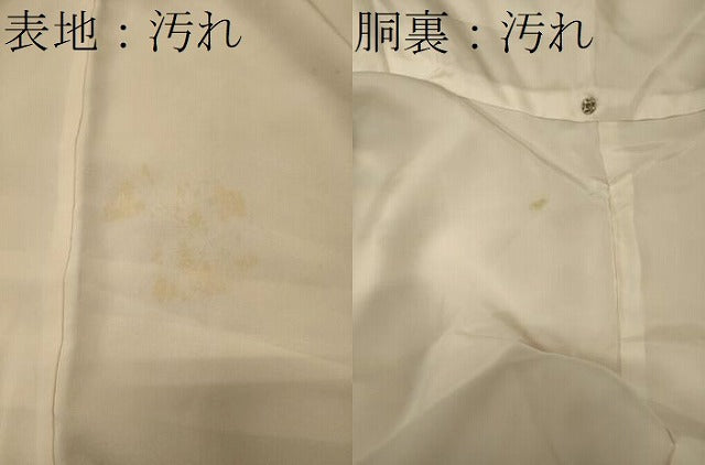 平和屋着物■訪問着 手描き 地紙重ね人物花文 金彩 正絹 逸品 CABD6744oy