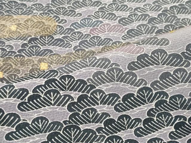 平和屋着物■訪問着 作家物 笠松文 良寛 暈し染め 金彩 正絹 逸品 CABD6771oy
