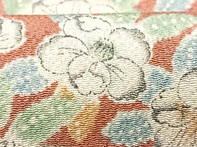 平和屋着物■上質な小紋 辻が花 正絹 逸品 CABD6835xe