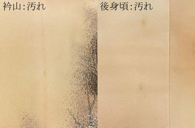 平和屋着物■訪問着 手描き 樹林文 暈し染め 銀彩 正絹 逸品 CABD6939xe