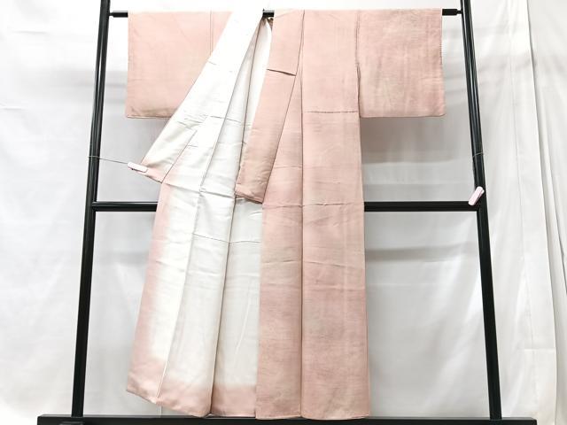 平和屋着物■上質な小紋 霞文 暈し染め 正絹 逸品 CABD7141xe