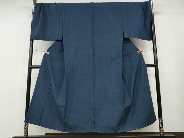 平和屋着物●男性 紬 霞文 キングサイズ 正絹 逸品 未使用 CABD7209ut