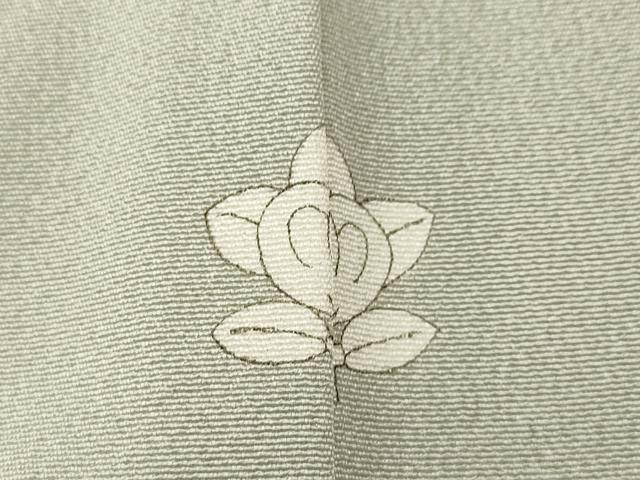 平和屋着物●本加賀友禅作家 茶谷孝志 色留袖 渡橋草花文 暈し染め 正絹 逸品 CABD7213ut