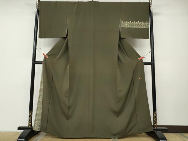 平和屋着物●訪問着 作家物 吉祥花文 金彩 正絹 逸品 CABD7223ut