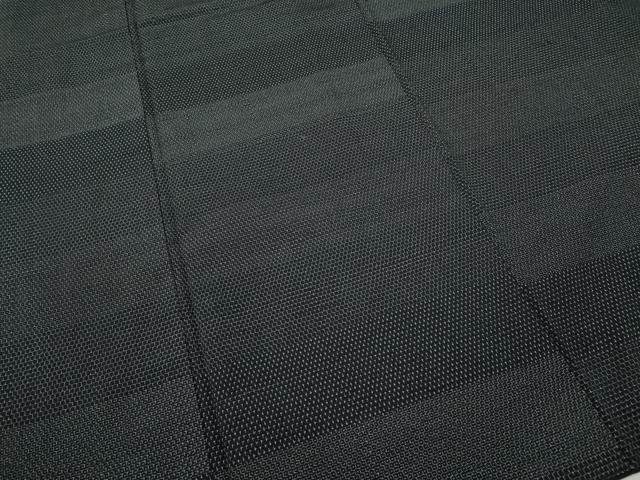 平和屋着物●塩沢亀甲絣 110亀甲 横段文 証紙付き 正絹 逸品 CABD7264ut
