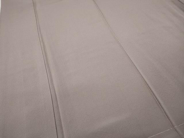 平和屋着物●上質な色無地 薄柿色 正絹 逸品 未使用 CABD7363ut