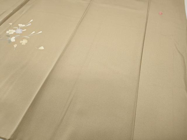 平和屋着物●本加賀友禅作家 南 克治 訪問着 枝花文 暈し染め 正絹 逸品 CABD7475ut