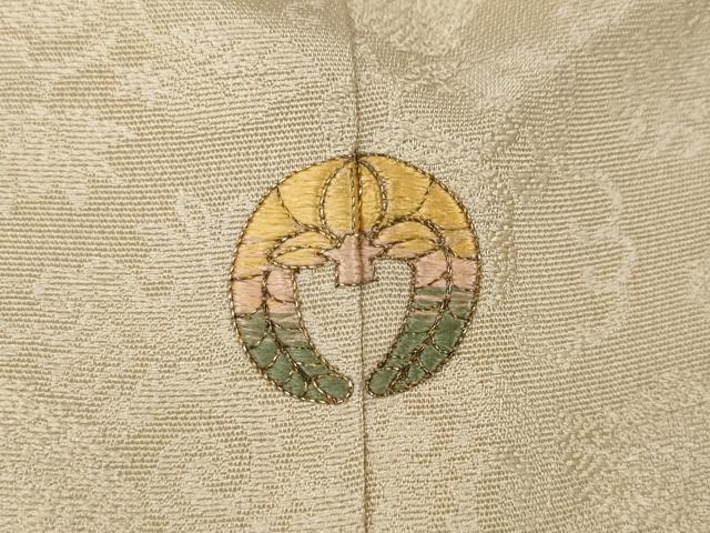 平和屋着物●訪問着 吉祥草花文 暈し染め 正絹 逸品 CABD7557ut