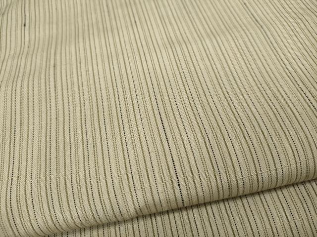 平和屋着物●男性 紬 縞 キングサイズ 正絹 逸品 CABD7559ut