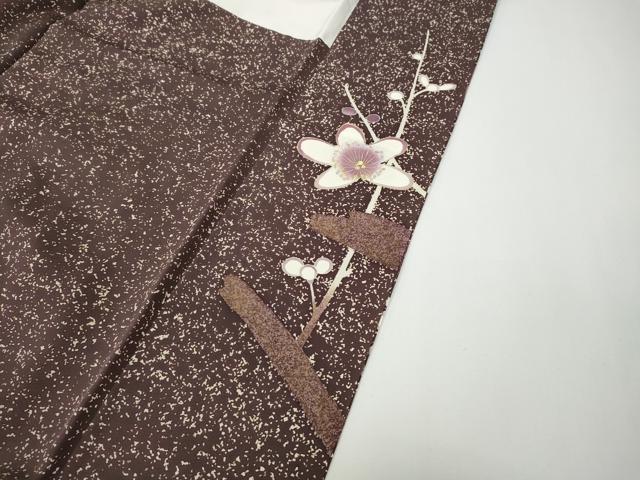 平和屋着物●豪華色留袖 枝花文 金彩 正絹 逸品 CABD7591ut