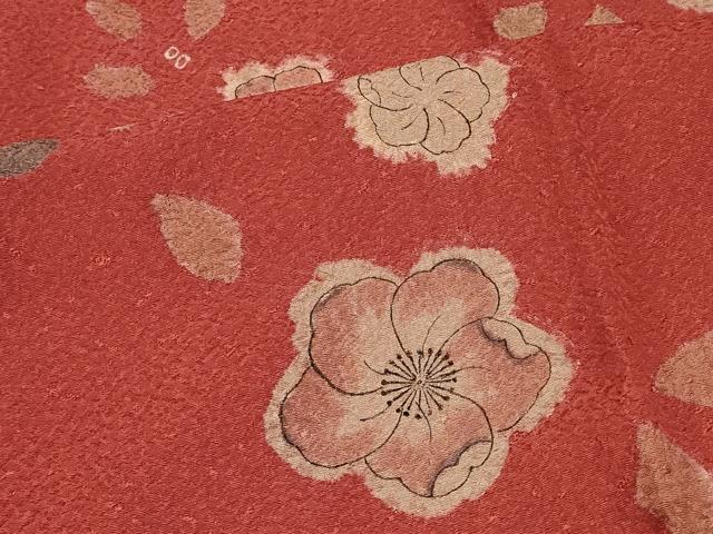 平和屋着物#道行コート 絞り 辻が花 ロング丈 正絹 逸品 未使用 CABD7657in