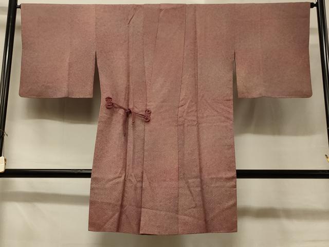 平和屋着物#道中着 霞文 暈し染め ロング丈 正絹 逸品 CABD7666in