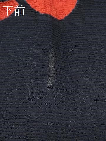 平和屋着物#道行コート 絞り 舞花文 正絹 逸品 CABD7788in