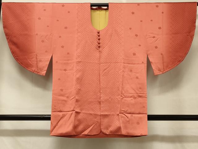 平和屋着物#和装コート 舞花間道地紋 暈し染め 正絹 逸品 未使用 CABD7824in