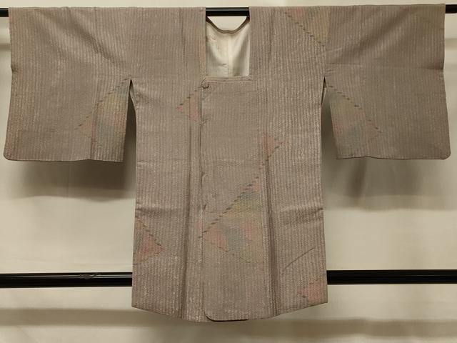 平和屋着物#道行コート 木目絞り 暈し染め 正絹 逸品 CABD7829in