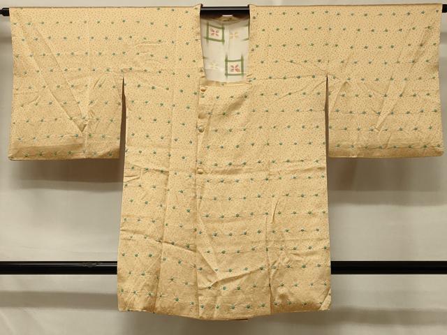 平和屋着物#道行コート 絞り 鹿の子文様 正絹 逸品 CABD7862in