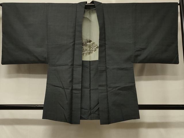 平和屋着物#男性 本場大島紬 羽織 100亀甲 総詰め 正絹 逸品 CABD7996in