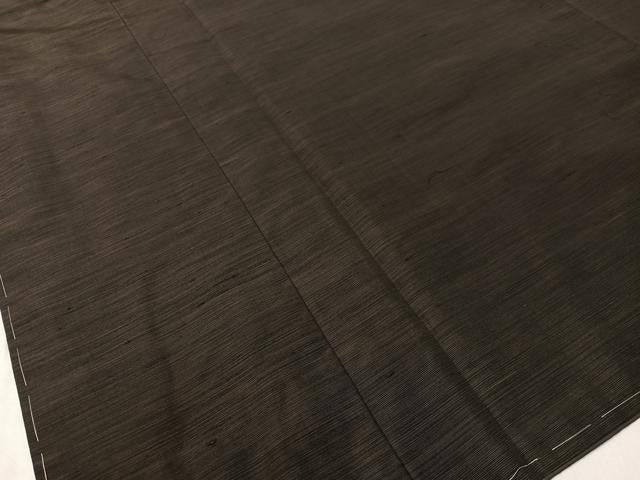 平和屋着物●男性 紬 アンサンブル 霞文 正絹 逸品 未使用 CABD8024vp