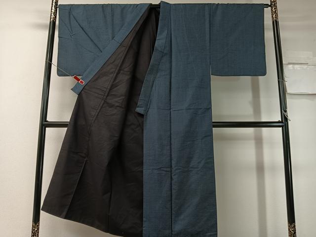 平和屋着物●男性 本場大島紬 アンサンブル 100亀甲 総詰め 正絹 逸品 CABD8032vp