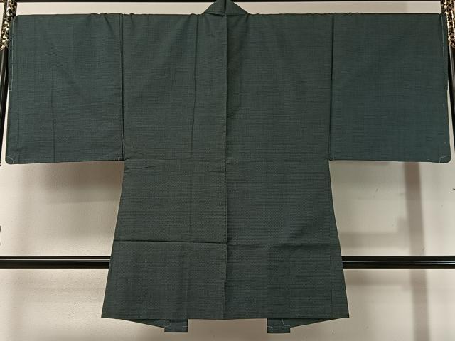 平和屋着物●男性 本場大島紬 アンサンブル 100亀甲 総詰め 正絹 逸品 未使用 CABD8034vp