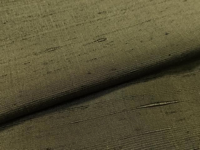 平和屋着物●男性 紬 アンサンブル 藍媚茶色 正絹 逸品 未使用 CABD8035vp