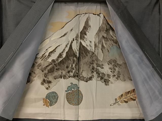 平和屋着物●男性 本場大島紬 アンサンブル 160亀甲 総詰め 正絹 逸品 未使用 CABD8036vp