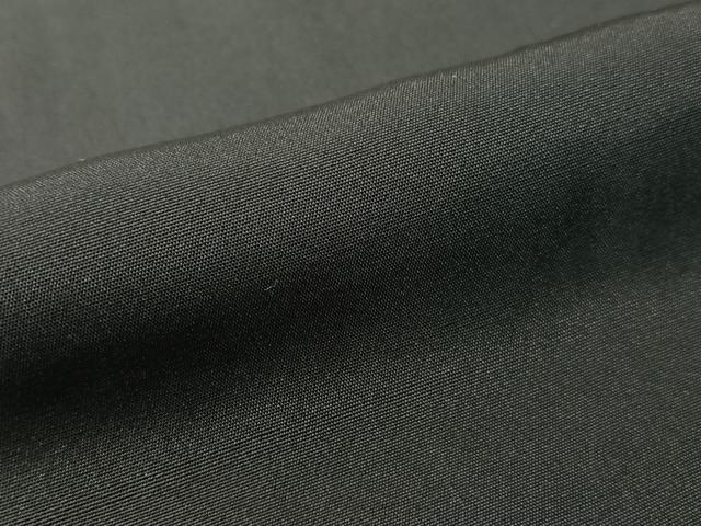 平和屋着物●男性 黒紋付・羽織セット 正絹 逸品 CABD8039vp