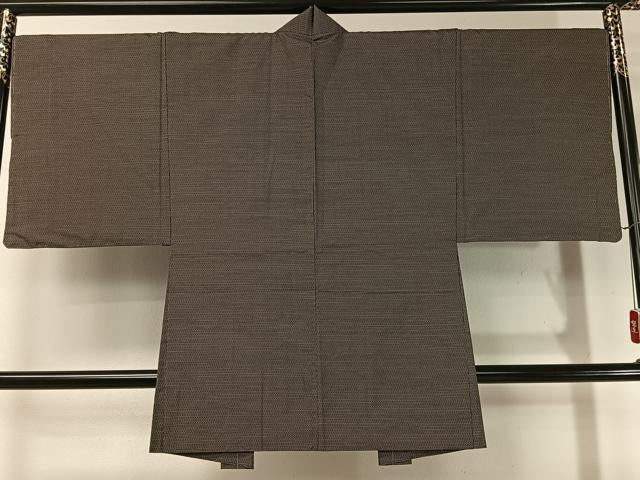 平和屋着物●男性 本場大島紬 アンサンブル 穂積タカ作 80亀甲 総詰め 証紙付き 正絹 逸品 未使用 CABD8042vp