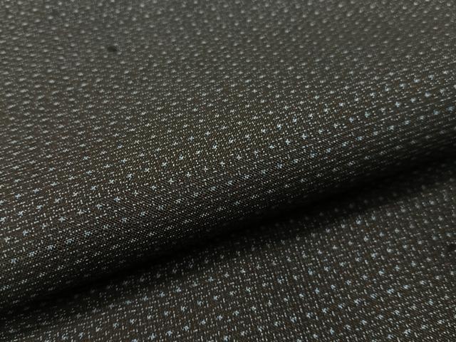 平和屋着物●男性 本場大島紬 アンサンブル 100亀甲 総詰め 正絹 逸品 CABD8043vp