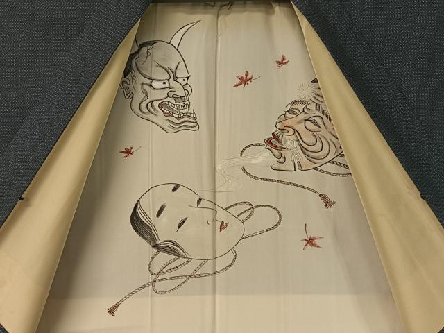 平和屋着物●男性 本場大島紬 アンサンブル 100亀甲 総詰め 正絹 逸品 CABD8043vp