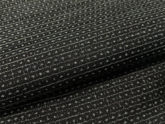 平和屋着物●男性 本場大島紬 アンサンブル 80亀甲 総詰め 正絹 逸品 未使用 CABD8045vp