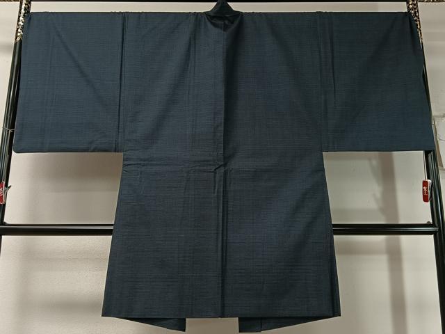 平和屋着物●男性 本場大島紬 アンサンブル 100亀甲 総詰め キングサイズ 正絹 逸品 CABD8051vp