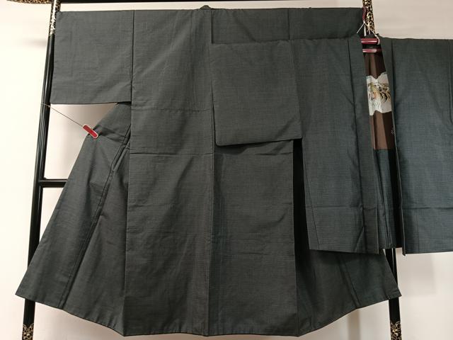 平和屋着物●男性 本場大島紬 アンサンブル 100亀甲 総詰め 正絹 逸品 CABD8058vp