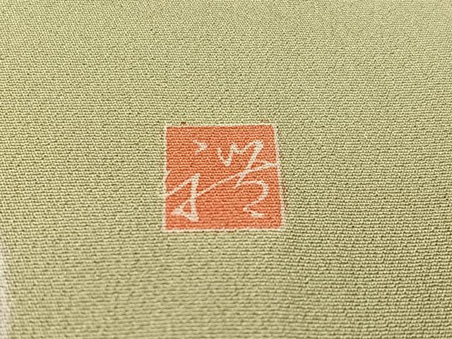 平和屋着物●訪問着 作家物 道長更紗唐草文 金彩 正絹 逸品 未使用 CABD8078vp