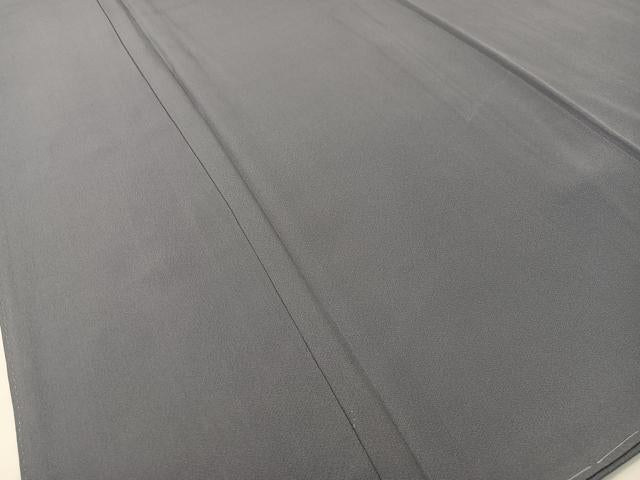 平和屋着物●上質な色無地 寿光織 薄花色 反端付き ロング丈 正絹 逸品 未使用 CABD8095vp