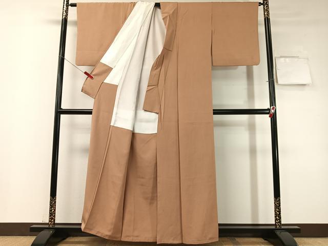 平和屋着物●江戸小紋 鮫小紋柄 正絹 逸品 CABD8096vp