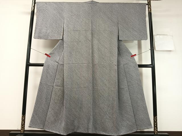 平和屋着物●大変加工の良い総絞り小紋 さが美扱い 正絹 逸品 CABD8135vp