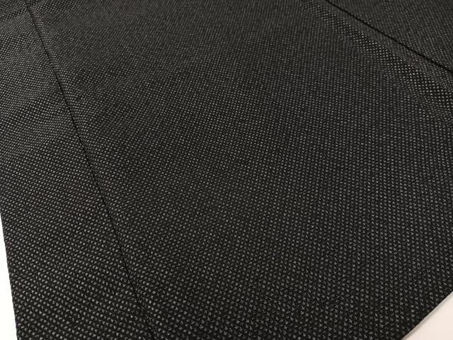 平和屋着物●男性 本塩沢 羽織セット 十字絣文様 正絹 逸品 CABD8184vp